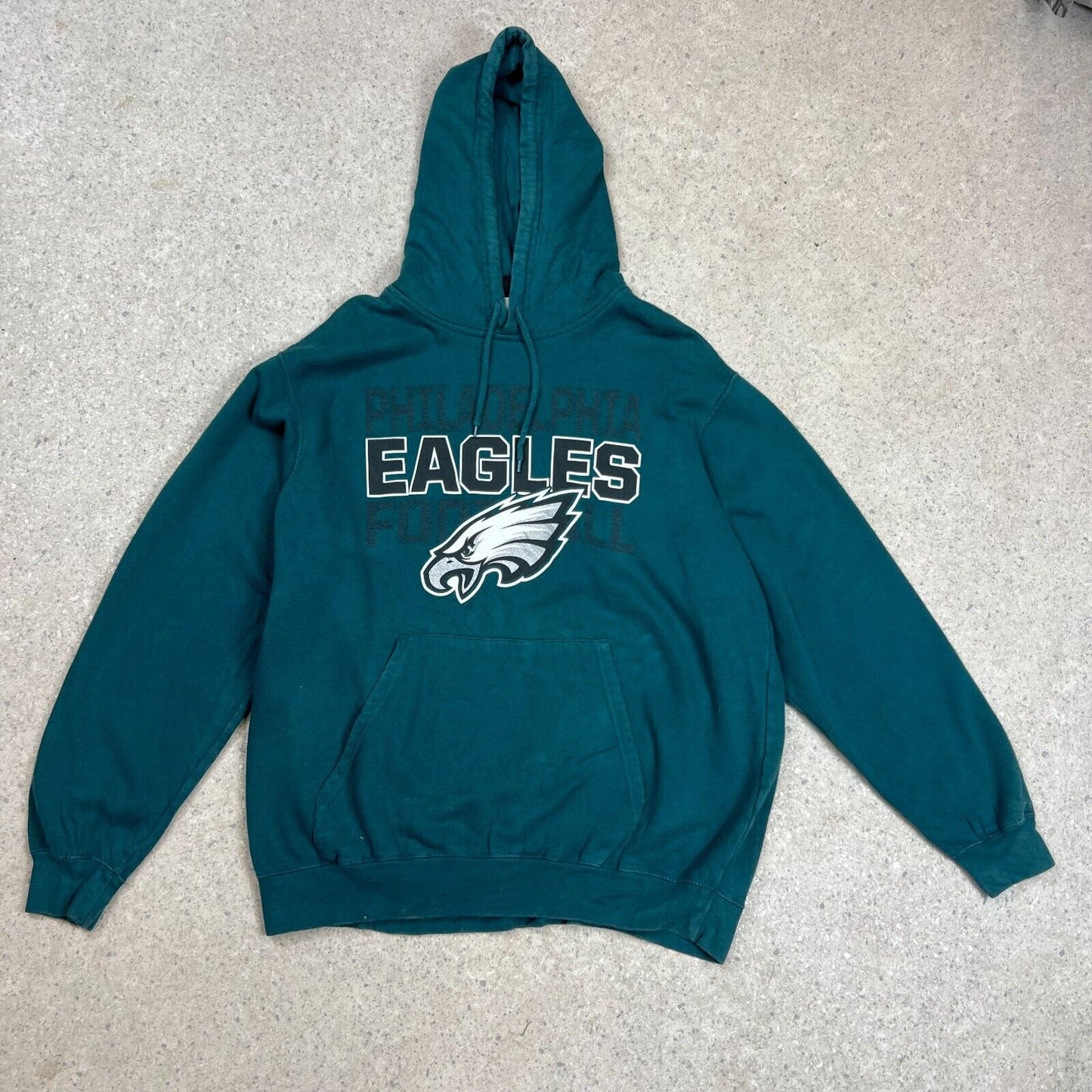 Philadelphia Eagles Hoodie XL Blue NFL Sweatshirt Football Sports