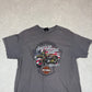 Harley Davidson T Shirt M / L Grey New York American Legend Graphic Tee