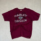 Harley Davidson T Shirt XL Burgundy Colourway ST Petersburg FL