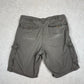 Lee Cargo Shorts 36” Brown Colourway Baggy Fit Pockets