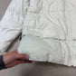 Nike Puffer Jacket Small Cream Y2K Silver Tag