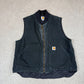 Carhartt Vest Large Black Colourway Padded Lined