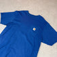 Carhartt T Shirt Large Loose Fit Blue Colourway Pocket logo Heavyweight