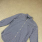Ralph Lauren Shirt Large Check Embroidered Logo Long Sleeve
