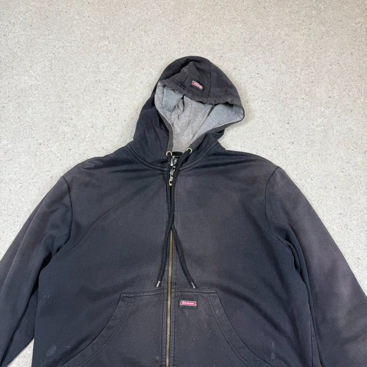 Dickies Zip Up Hoodie Large Black Colourway Hooded Zip Up