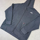 Dickies Hoodie 2XL Black Zip Up Embroidered Logo Hooded