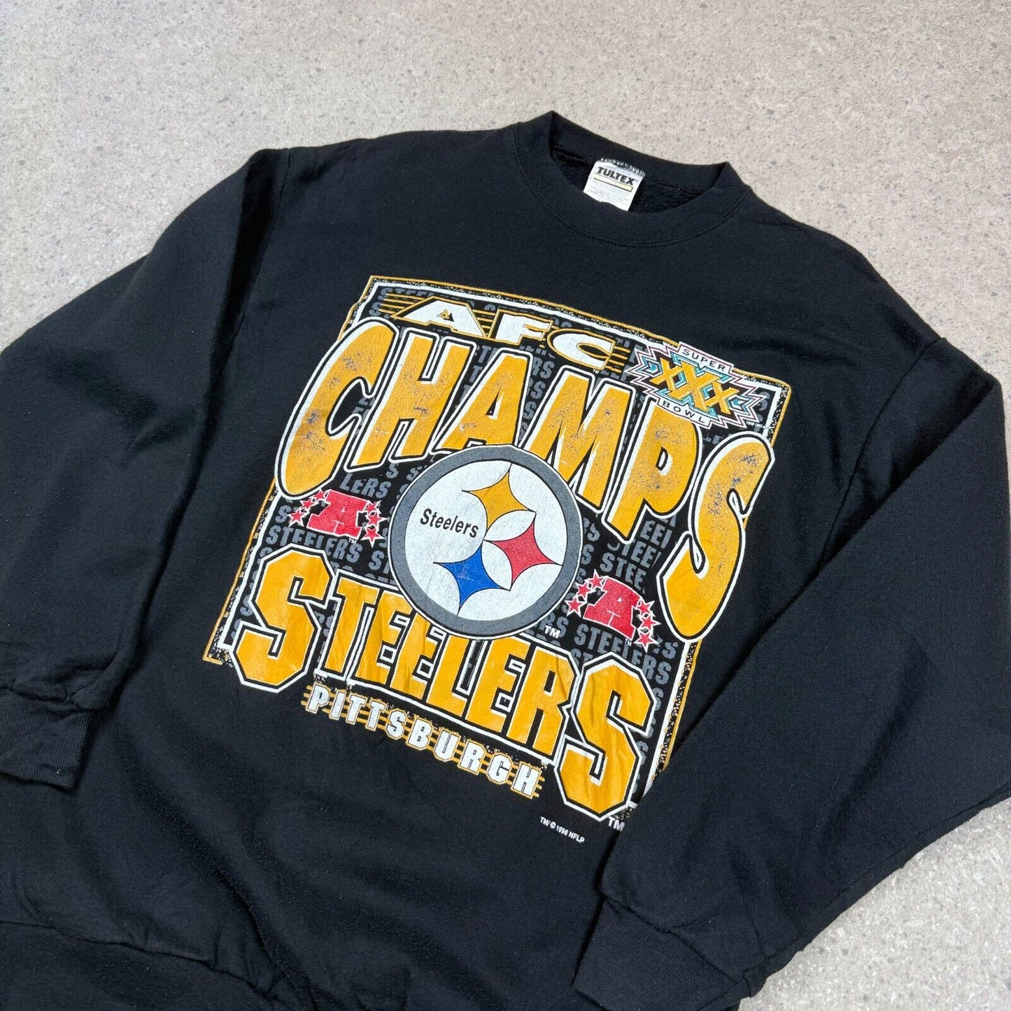 Steelers NFL Sweater Medium 1996