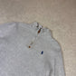 Ralph Lauren 1/4 Zip Jumper Medium Embroidered Logo Long Sleeve