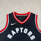 NBA Nike Jersey XS Black Red  Raptors Logo
