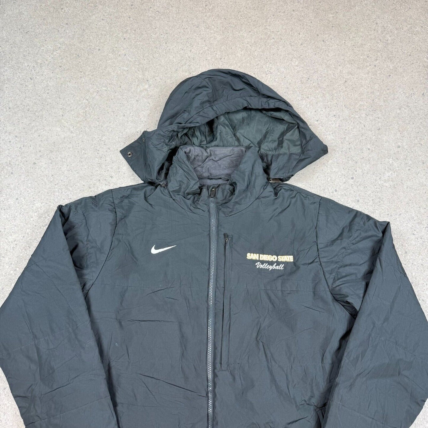 Nike Heavy Jacket Large Grey Storm Fit