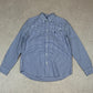 Ralph Lauren Shirt Small Embroidered Logo Blue Check