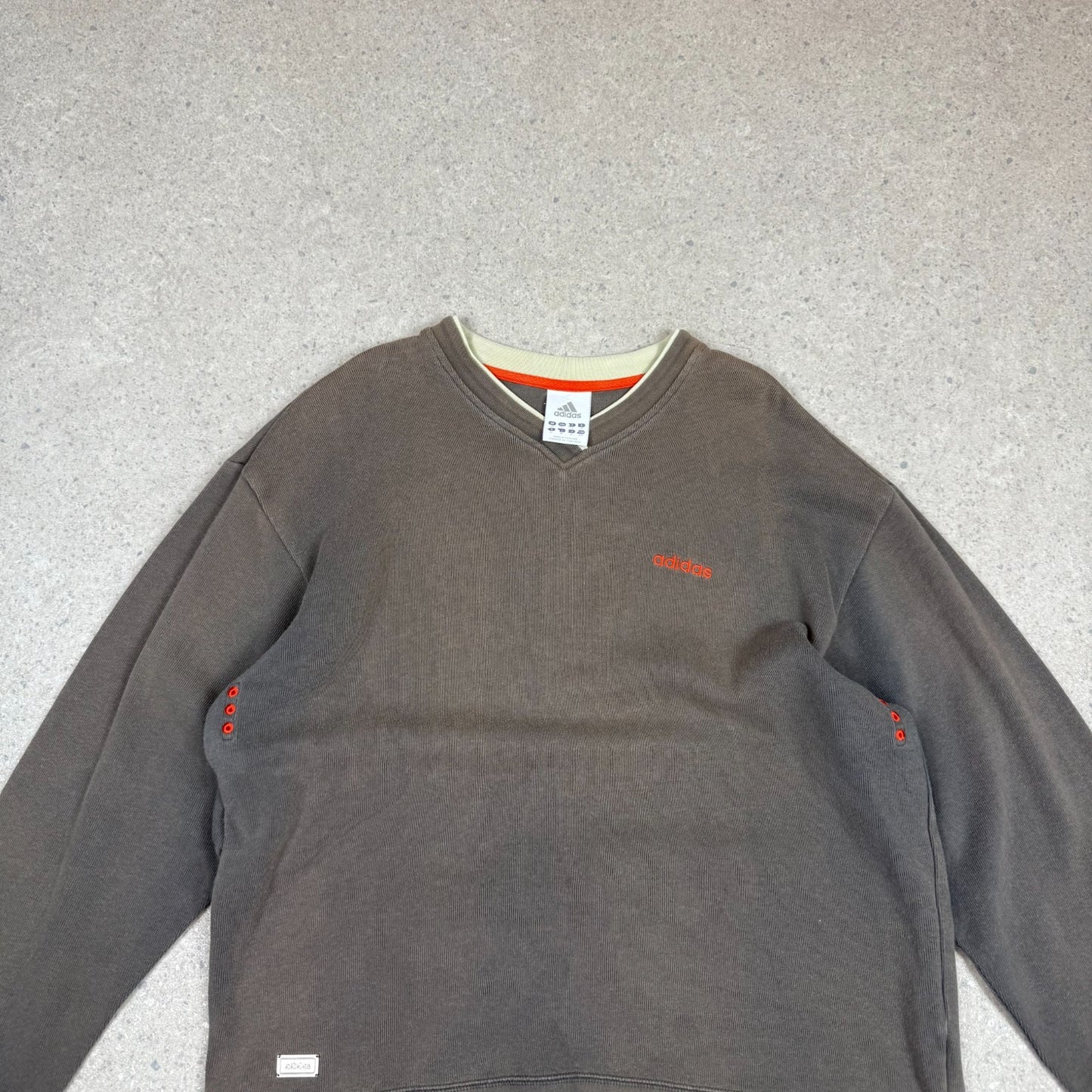 Adidas Sweatshirt Medium Grey Colourway Embroidered Logo