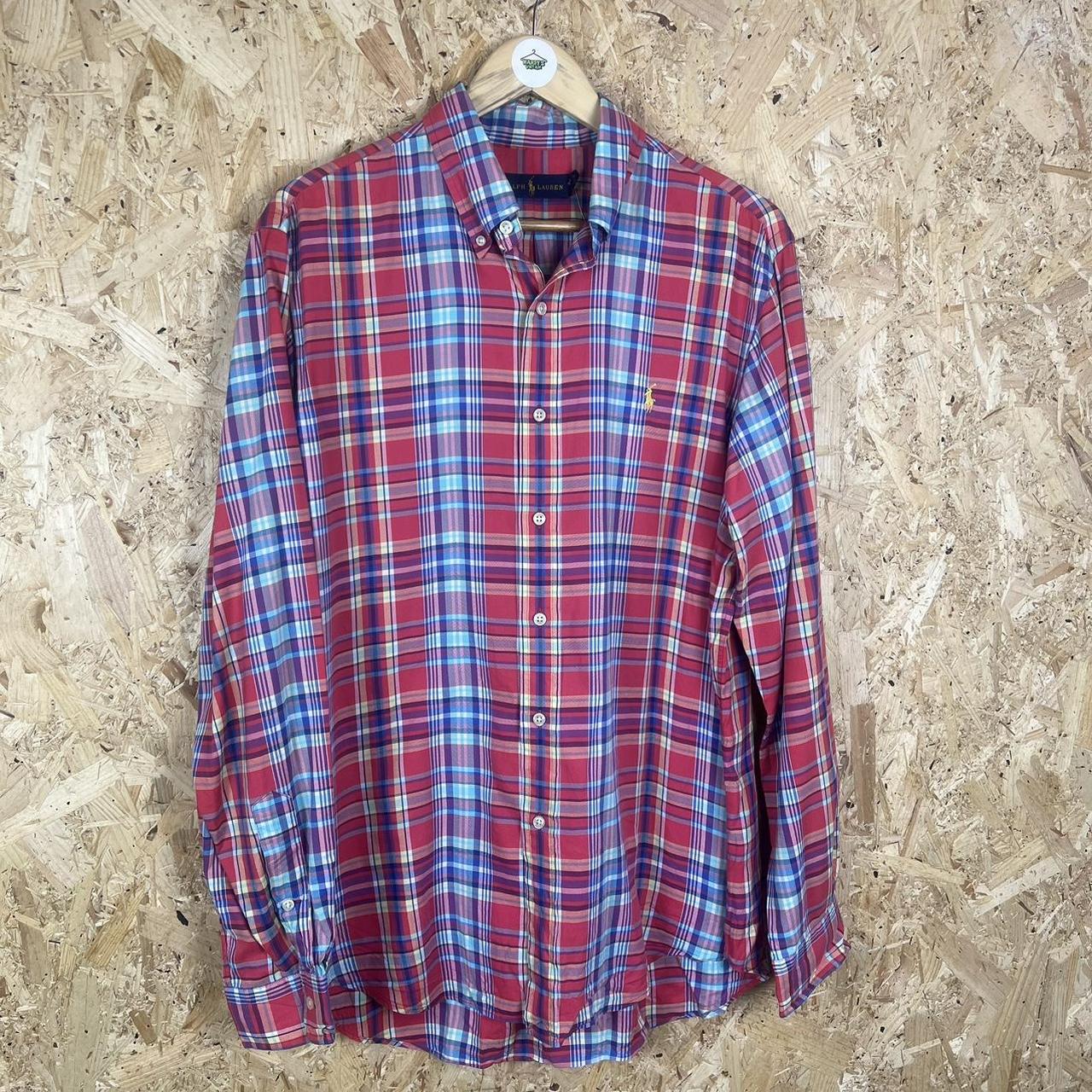 Ralph Lauren check shirt large