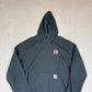 Carhartt Hoodie Large Black Colourway Atlanta Steel Heavyweight