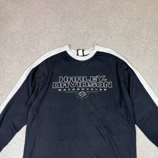 Harley Davidson Long Sleeve XL Black / Grey Colourway 2024