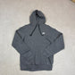 Nike Club Grey Hoodie Small