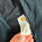 Carhartt Active Jacket 4XL J131BLK Rare Size Heavyweight Hooded Full Zip