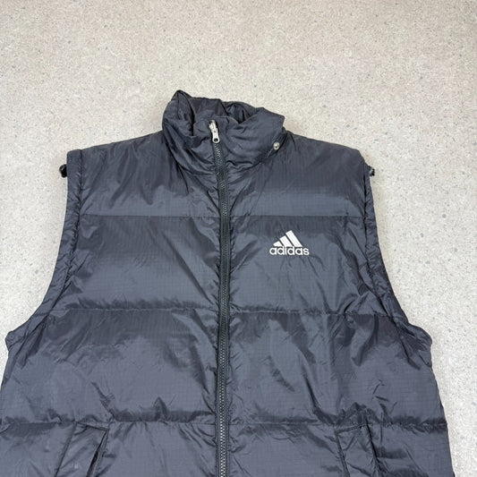 Adidas Puffer Gillet Medium 90s Adidas Black Colourway