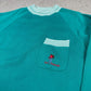 Levi’s Sweater Medium Teal Colourway 90s Levi’s Embroidered Logo Pocket