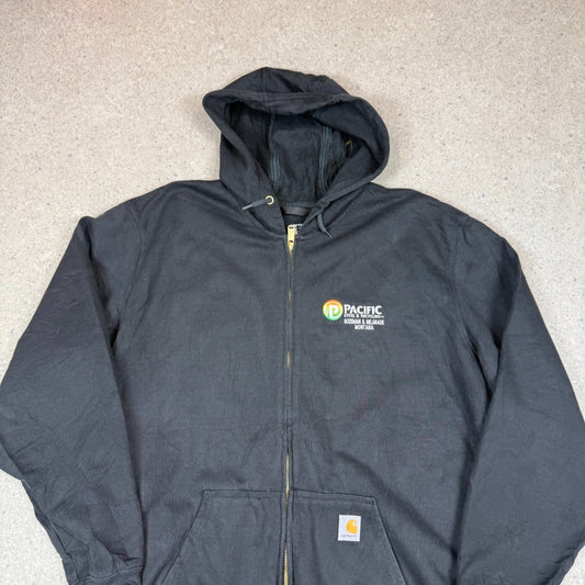 Carhartt Zip Up Hoodie XL Black Colourway  Heavyweight Hooded