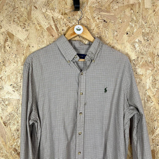 Ralph Lauren check shirt large