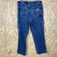 Carhartt Jeans Denim Blue Baggy 38”