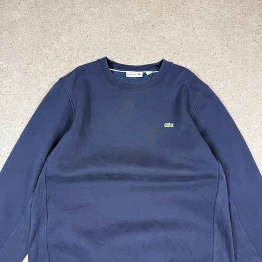 Lacoste Sweatshirt Large Navy Colourway Embroidered Logo Long Sleeve