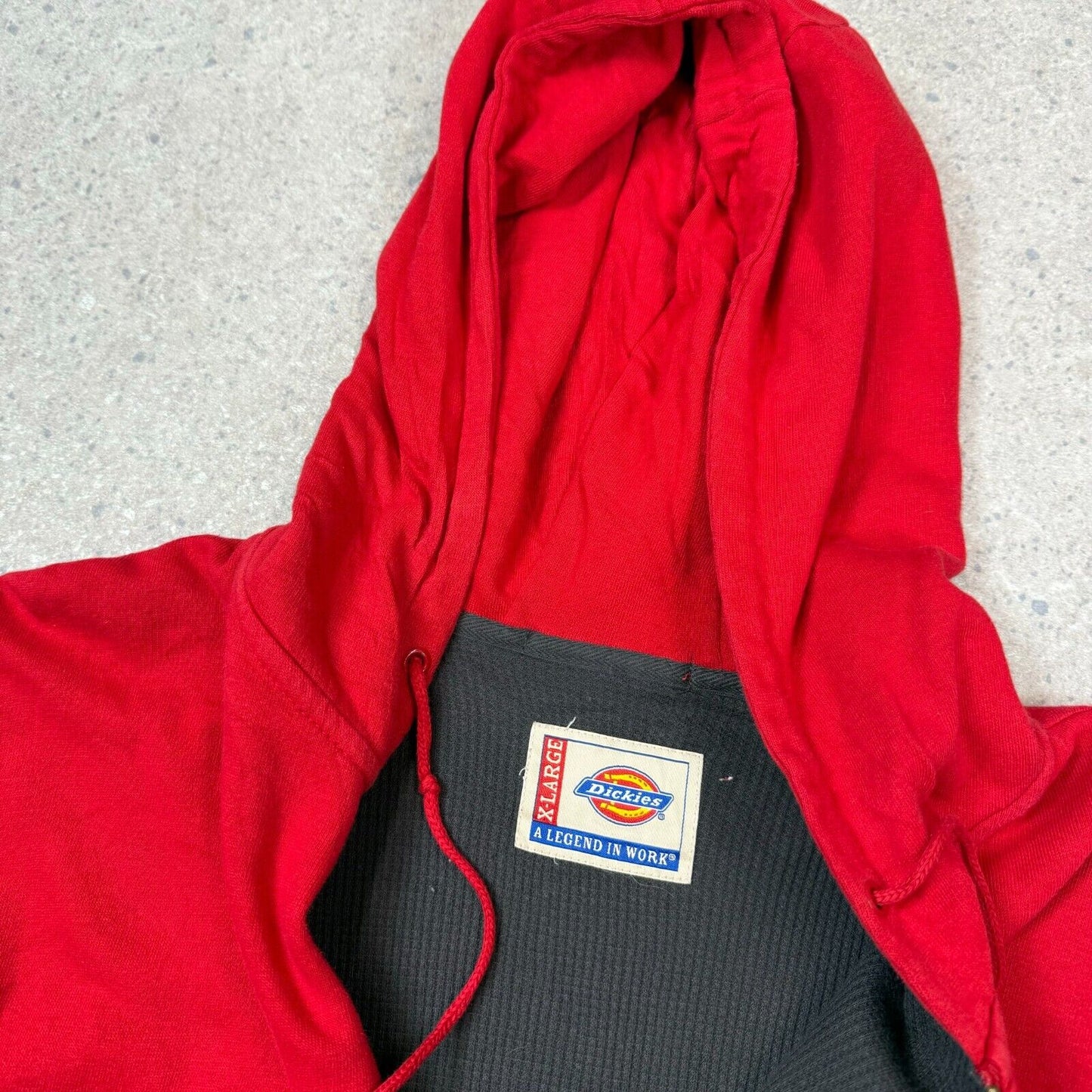 Dickies Hoodie Red XL Full Zip