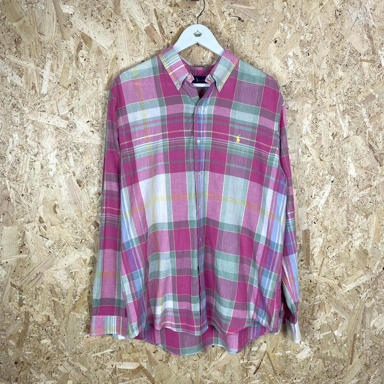 Ralph Lauren check shirt large