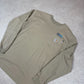 Carhartt Long Sleeeve XLT Beige Colourway Embroidered Logo