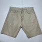 Levis cream jorts 36”