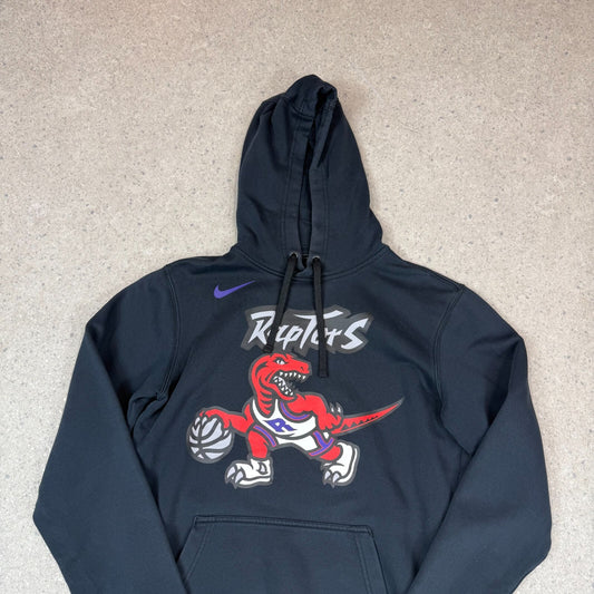 Nike Raptors NBA Hoodie Small Black Colourway Hooded Pocket