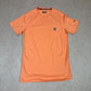 Carhartt T Shirt Small Orange Relaxed Fit Short Sleeve