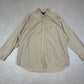 Ralph Lauren Shirt XXL Blake Fit Beige Colourway Embroidered Logo Oversized Fit