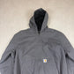 Carhartt Active Jacket XL Loose Fit Grey Colourway Hooded