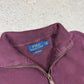 Ralph Lauren 1/4 Zip Medium Burgundy Colourway