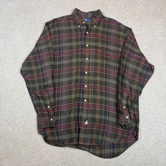 Ralph Lauren Check Shirt XL Flannel Shirt