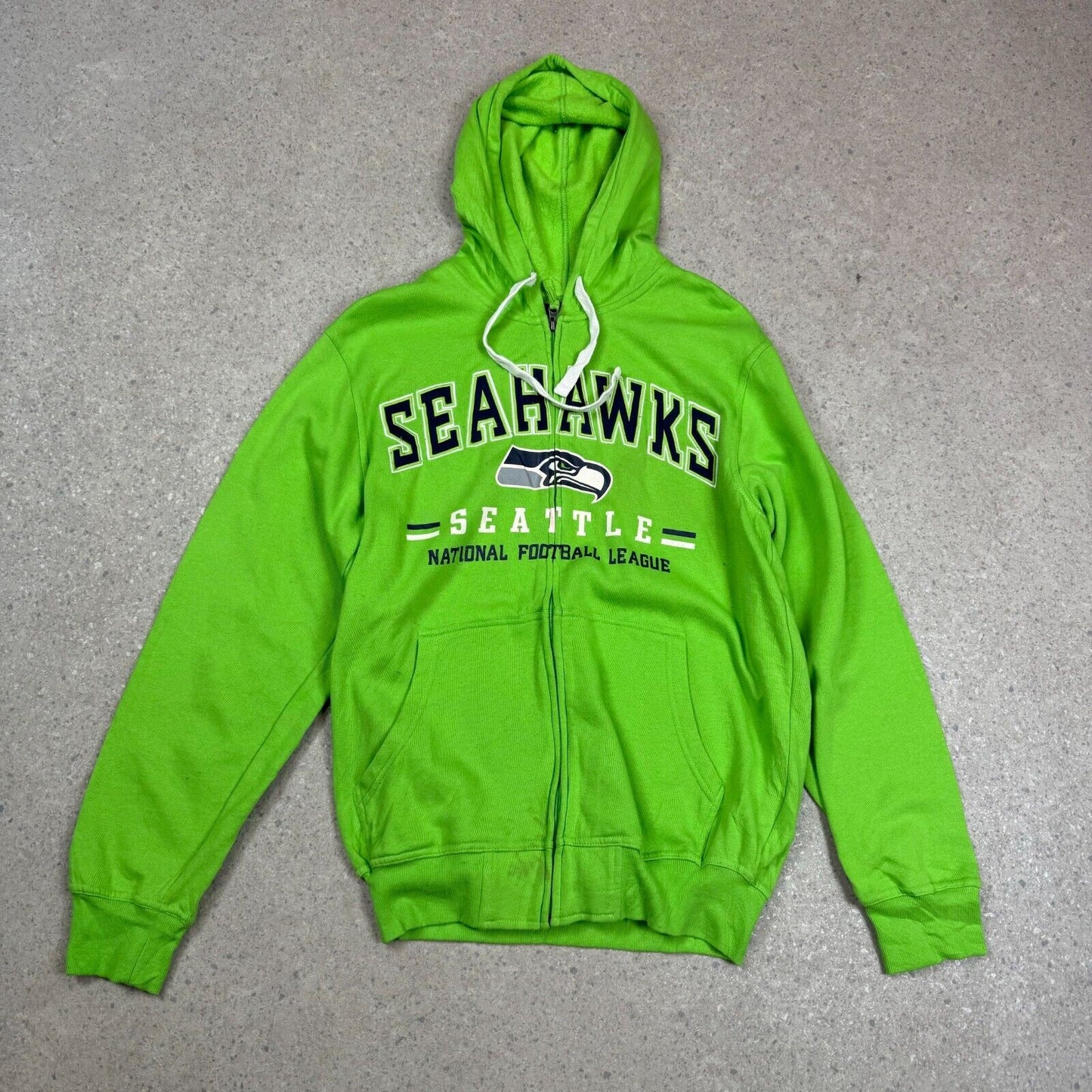 Seattle Seahawk’s Hoodie Small Lime Green