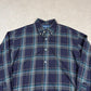 Ralph Lauren Check Shirt Large Navy Blake