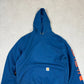 Carhartt Hoodie Medium Blue Loose Fit