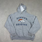 Denver Broncos NFL Hoodie XL Grey Hooded