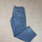 Dickies Carpenter Jeans 40x32 Light Denim Baggy Fit