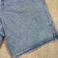 Wrangler Jorts 34” Blue Denim Relaxed Fit