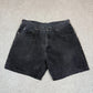 Wrangler Black Jorts 34w Baggy Fit