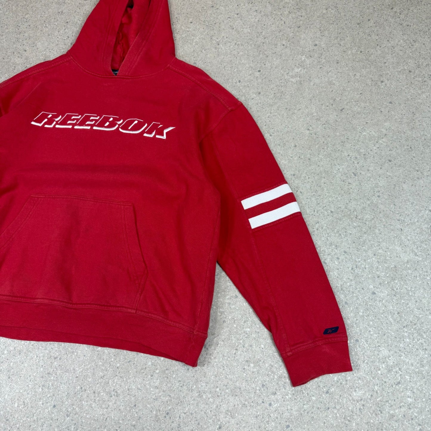 Reebok Hoodie Medium Red Colourway Y2K Hooded