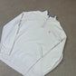Ralph Lauren 1/4 Zip XXL White Colourway Embroidered Logo Long Sleeve