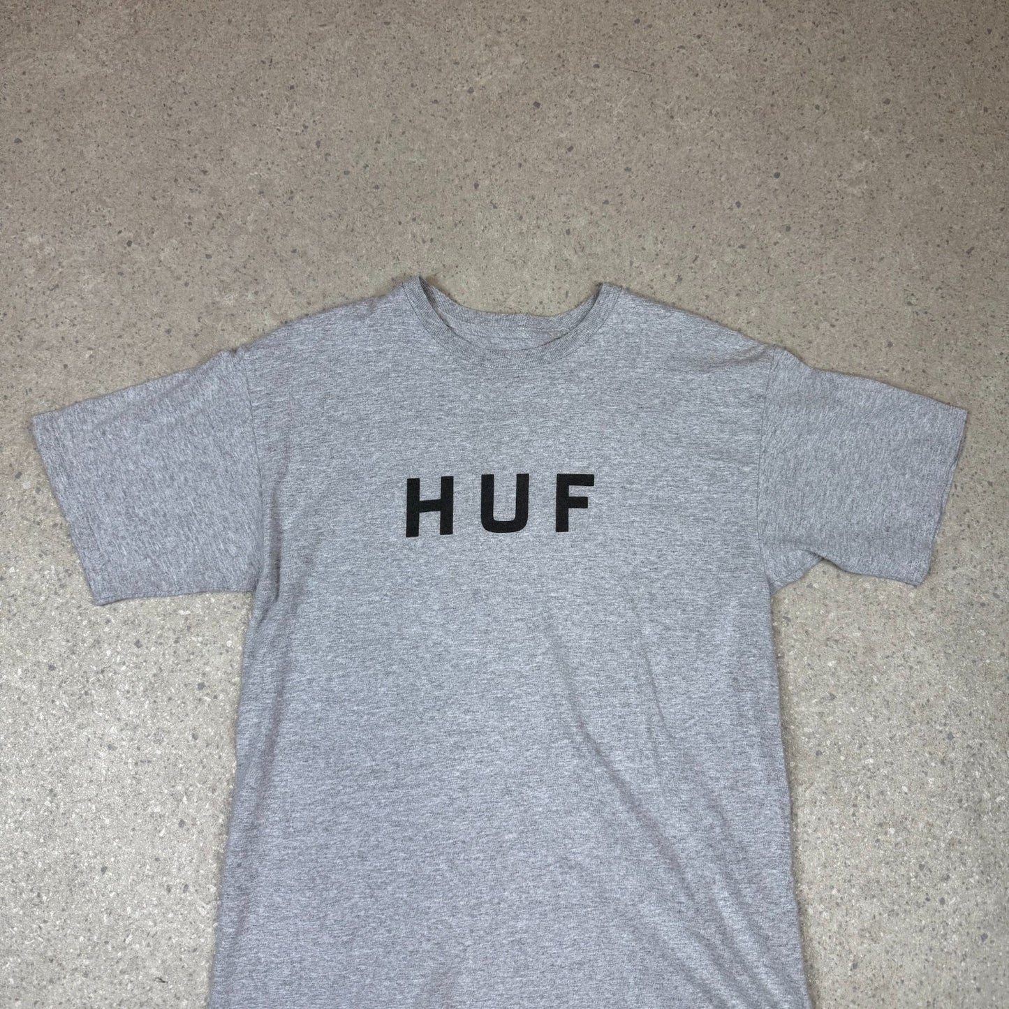 Huf T Shirt Medium Grey Colourway Short Sleeve