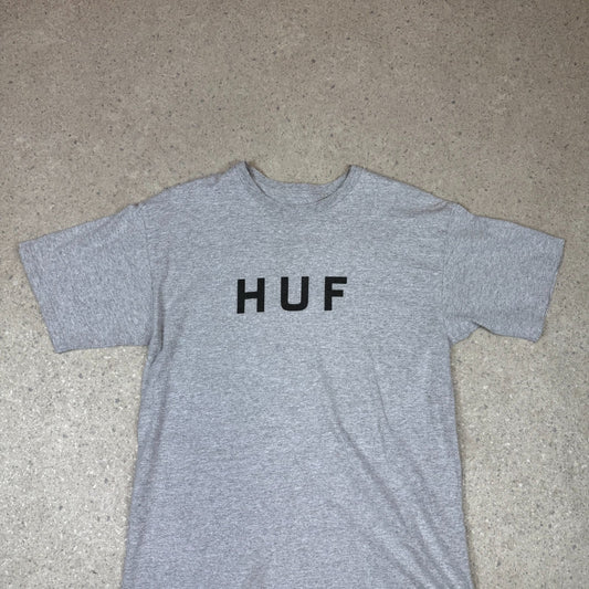 Huf T Shirt Medium Grey Colourway Short Sleeve