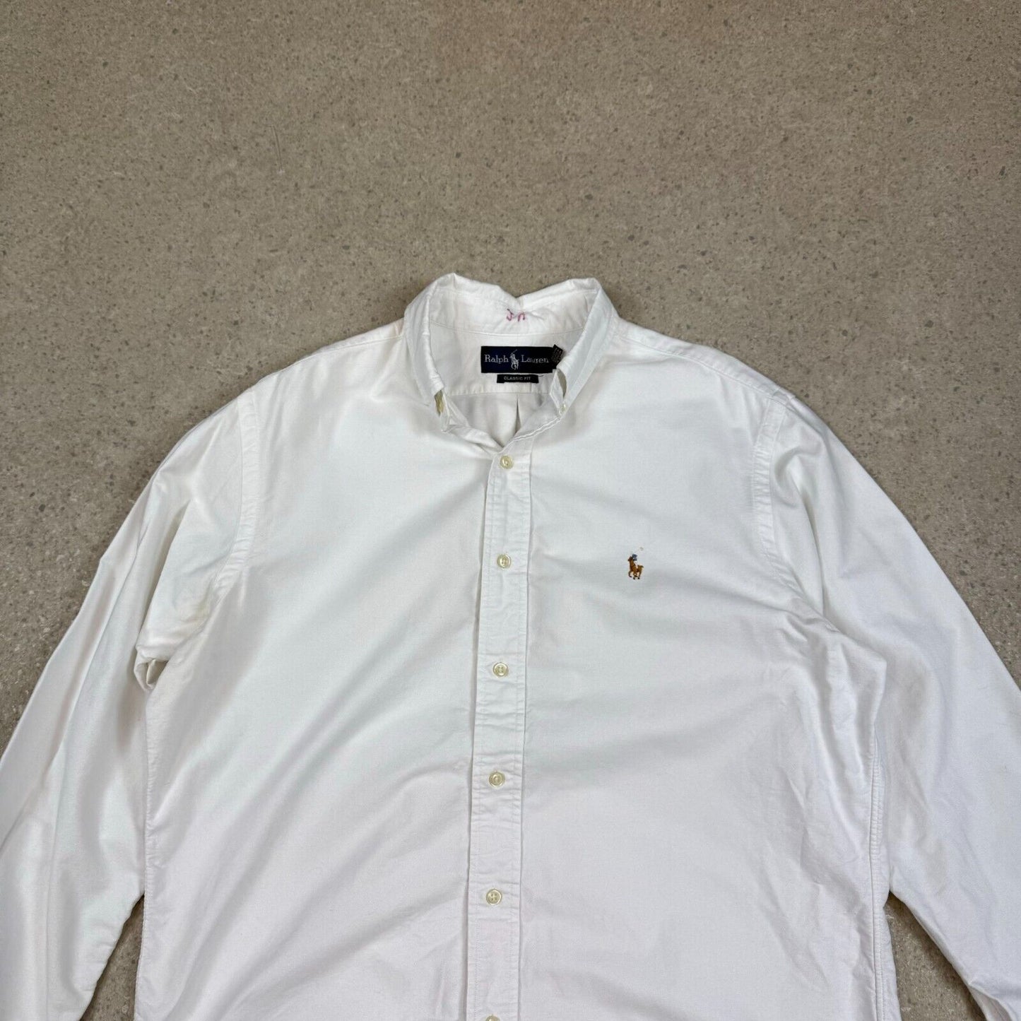 Ralph Lauren White Shirt Medium