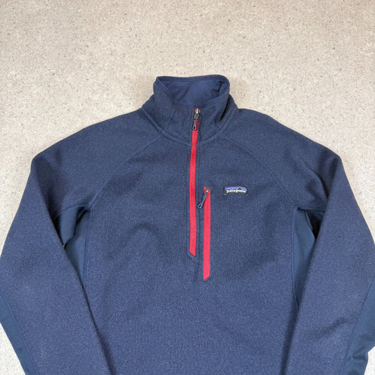 Patagonia 1/4 Zip Fleece Jumper Medium Men’s Medium Navy Colourway